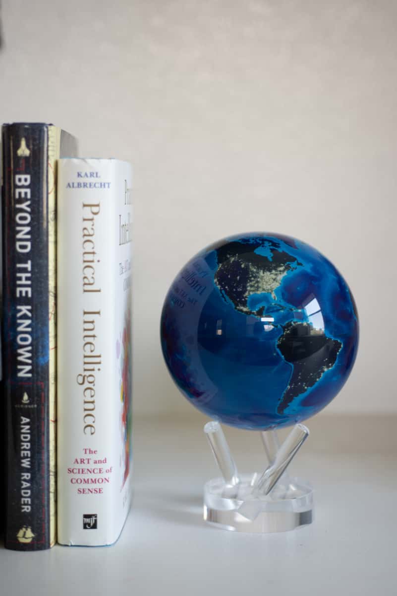 激レア 自動で回る地球儀 Mova Earth with Clouds Globe 置物
